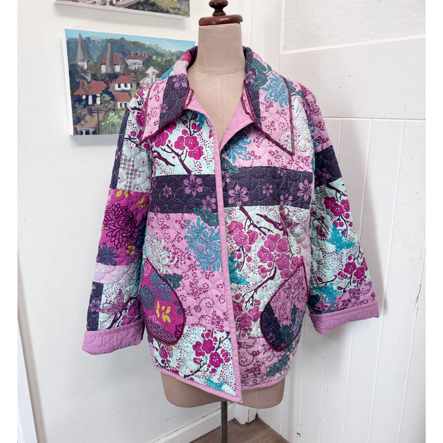 Purple Patch upcycled jacket
