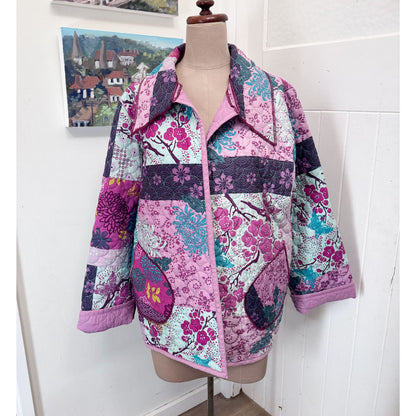 Purple Patch upcycled jacket