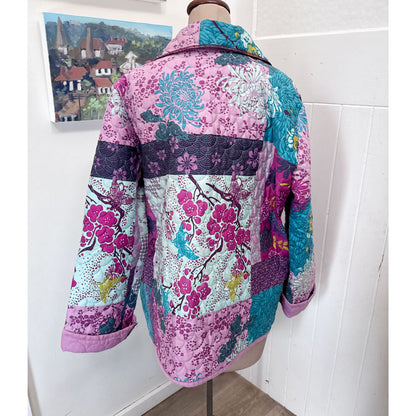 Purple Patch upcycled jacket