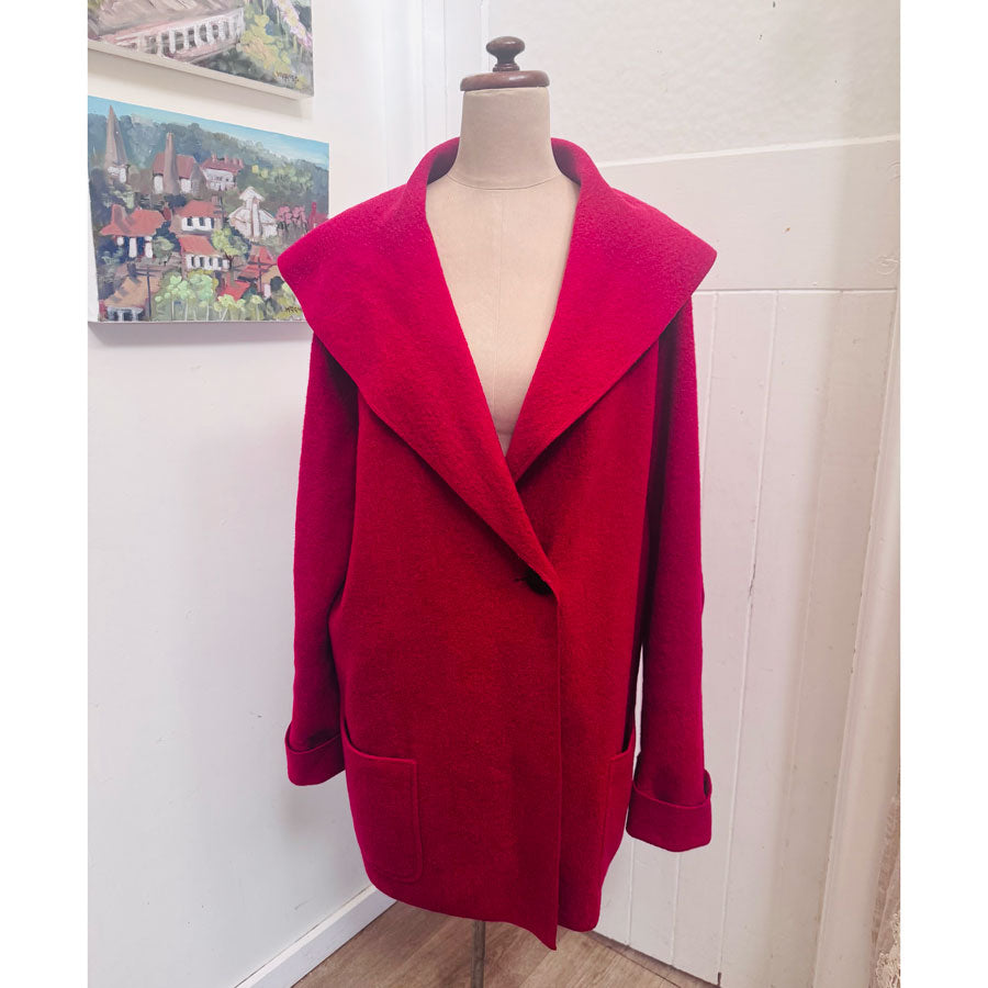 sz M Yarra Trail wool jacket