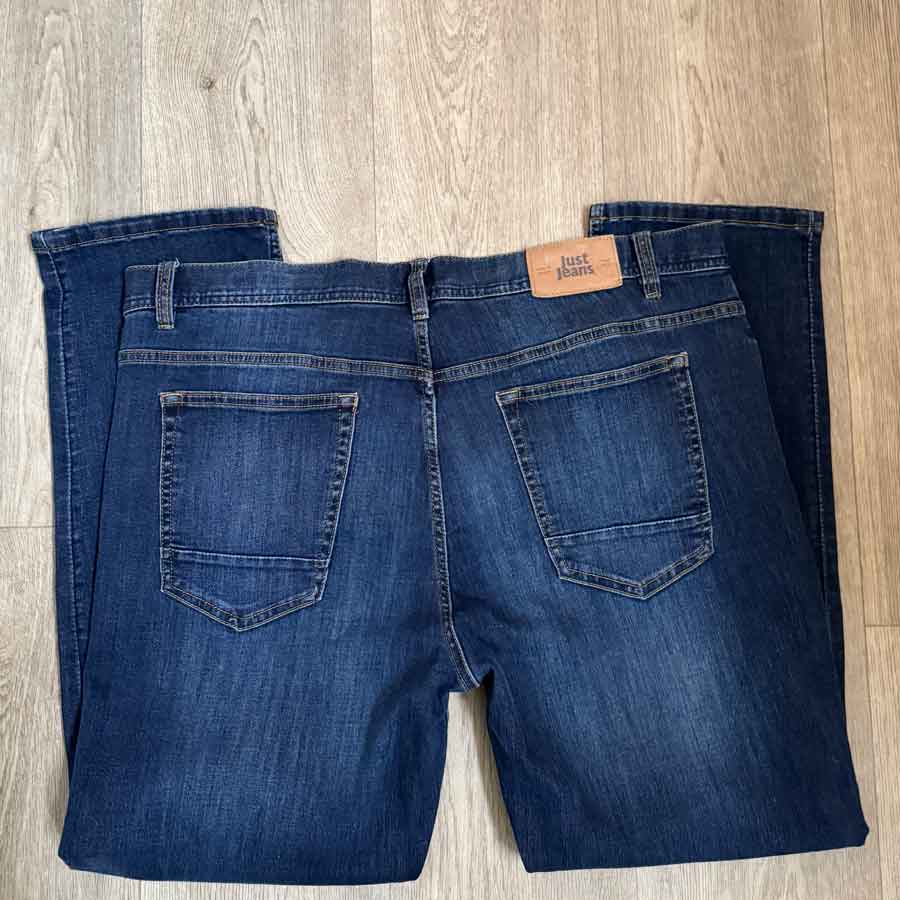 sz 40 Just Jeans dark denim straight jeans