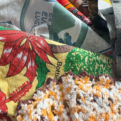 Retro travel fabric pack