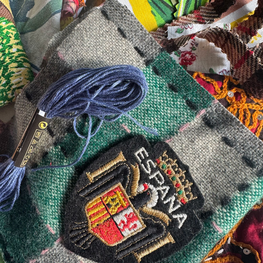 Retro travel fabric pack