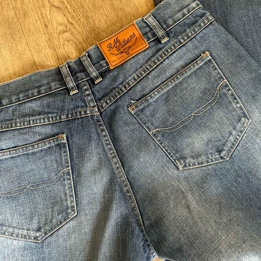 sz 38L RM Williams mid denim jeans