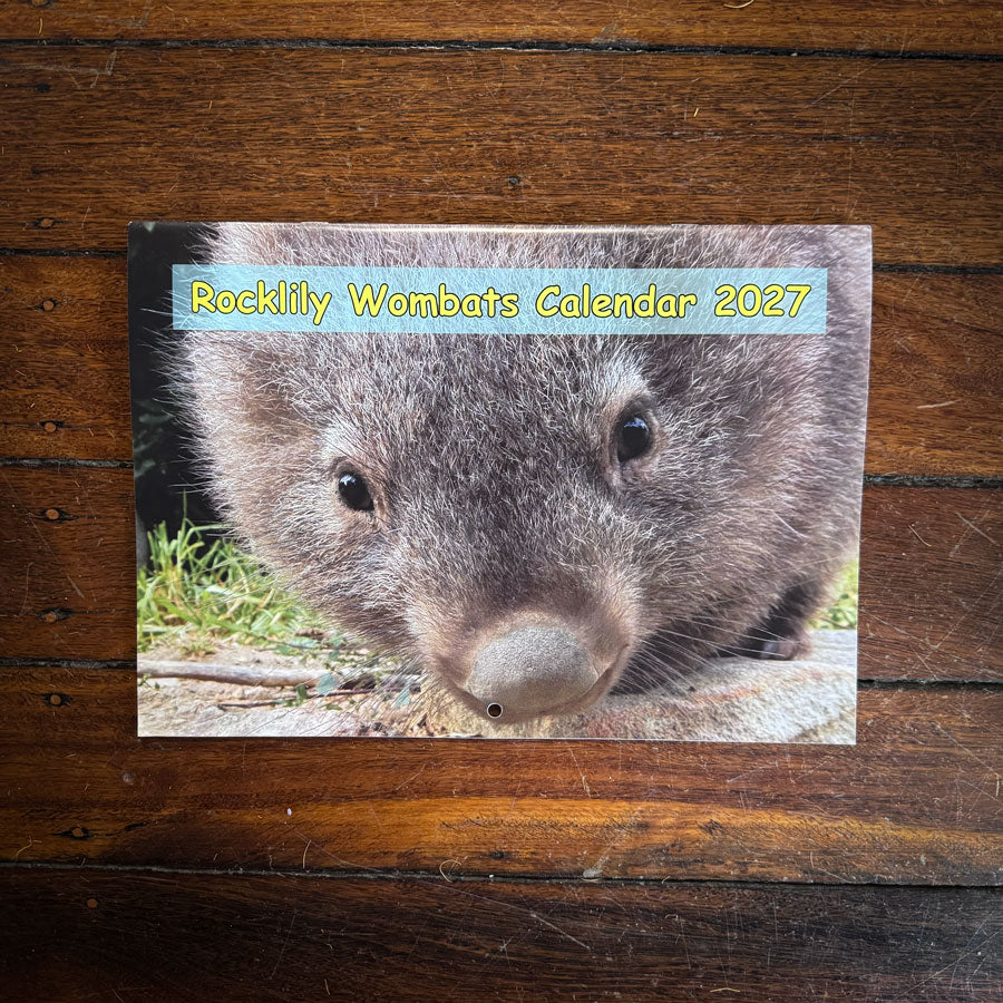Rocklily Wombats Calendar 2027