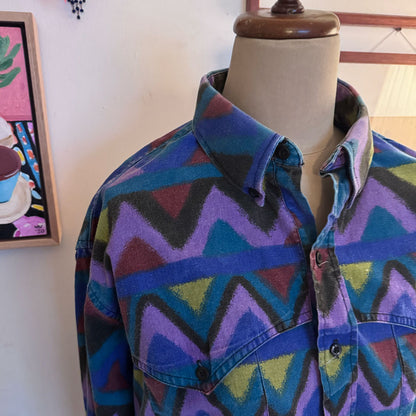 Funky Ruddock Bros colourful shirt