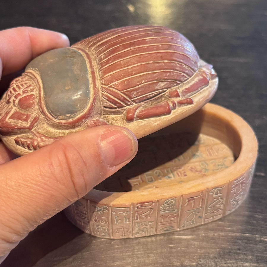 Scarab Beetle jewellery box