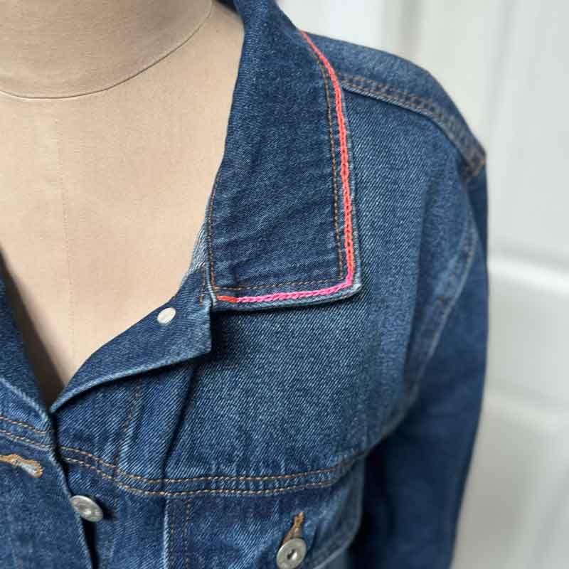 sz M-L Secret Garden denim jacket