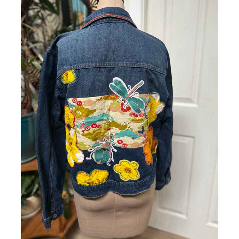 sz M-L Secret Garden denim jacket