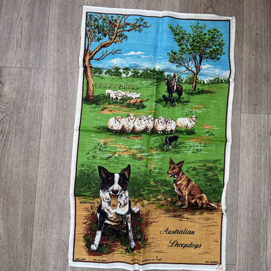 Tea towels vintage assorted
