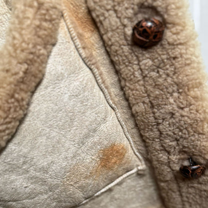 Vintage sheepskin coat