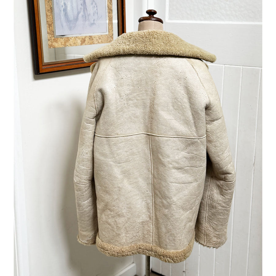 Vintage sheepskin coat