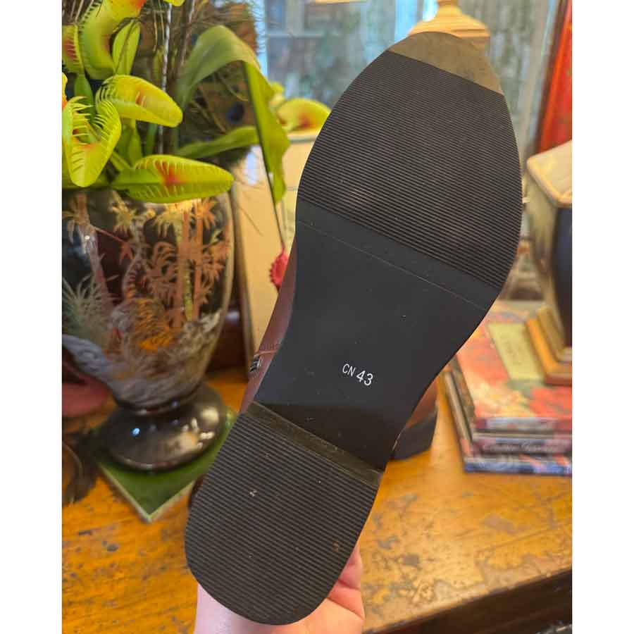 sz 43 shortie brown cowboy boots