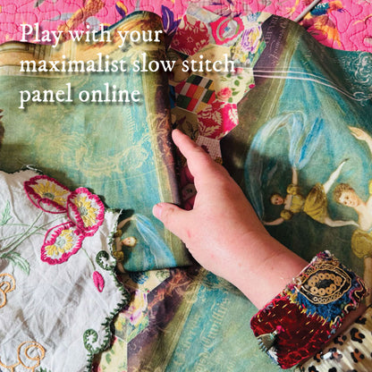 Workshop : slow stitch panel 27.08.2026