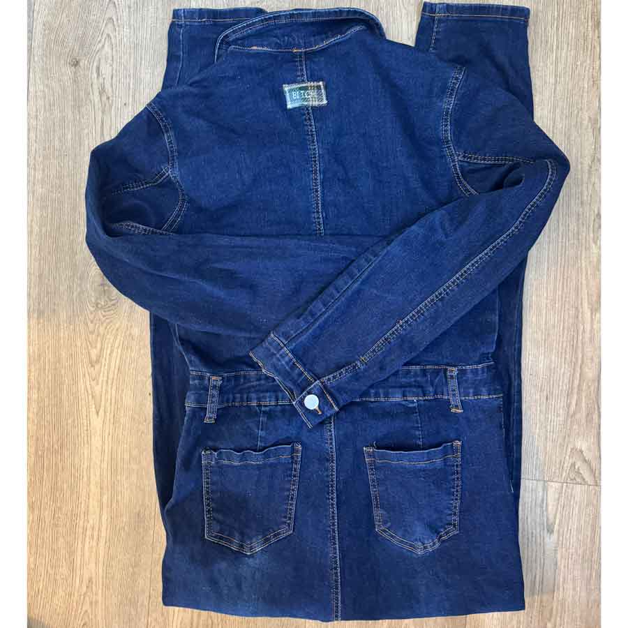 sz L Smutty Talk boiler suit