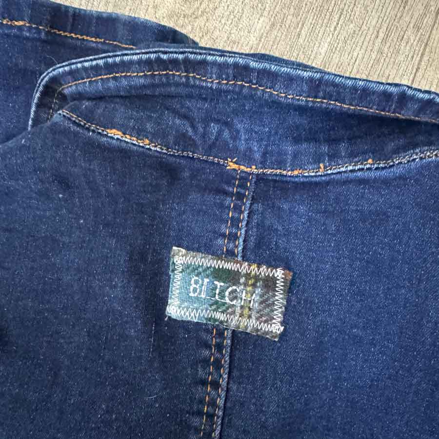 sz L Smutty Talk boiler suit