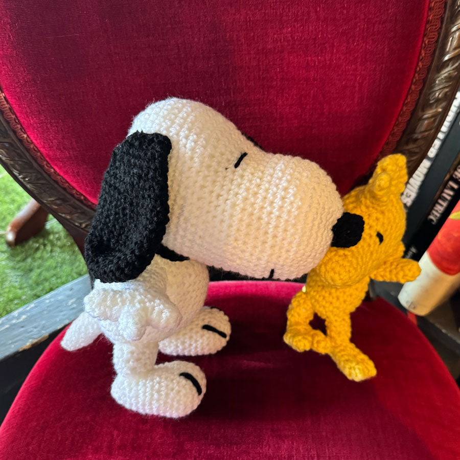 Snoopy and Woodstock set