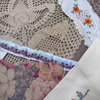 Spring blossoms slow stitch pack