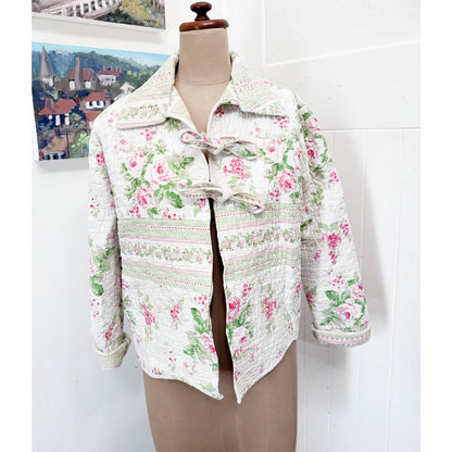 Spring Rose tie jacket