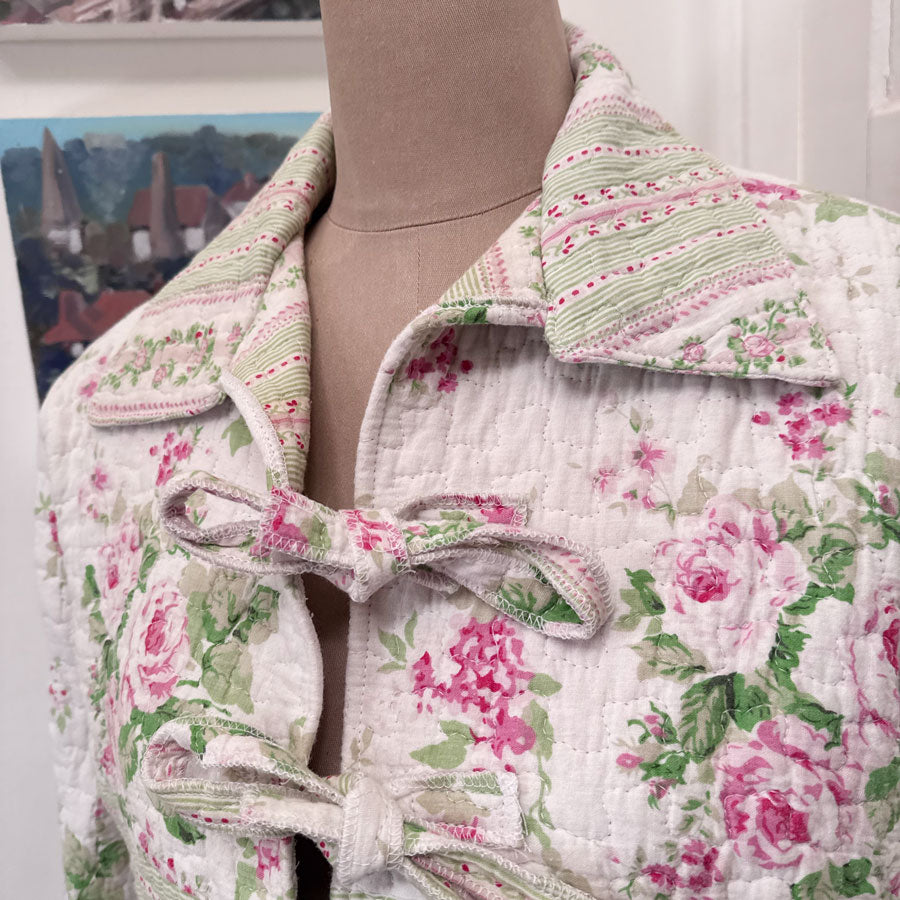 Spring Rose tie jacket