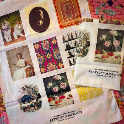 Slow Stitch Artful mini prints