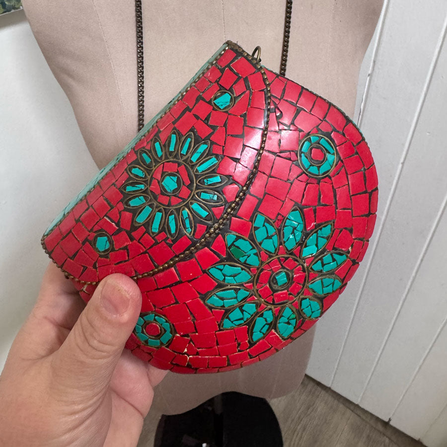 Tibetan stone purse