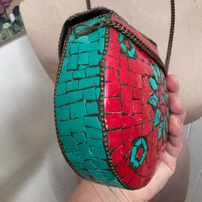 Tibetan stone purse