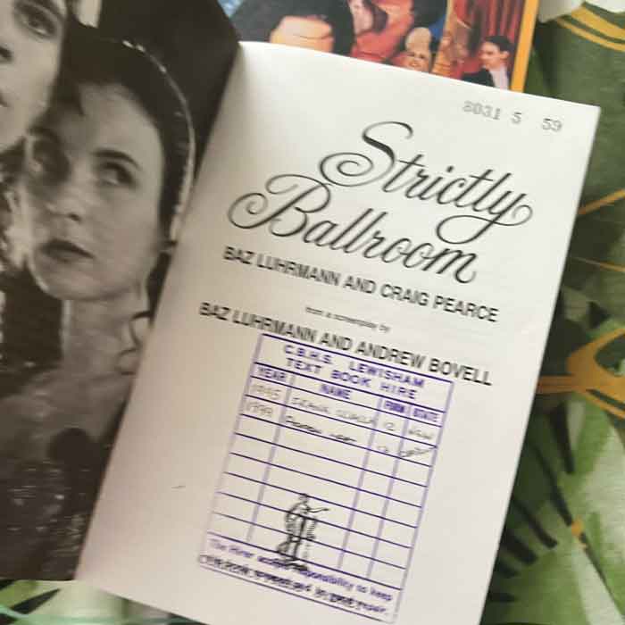 Strictly Ballroom script