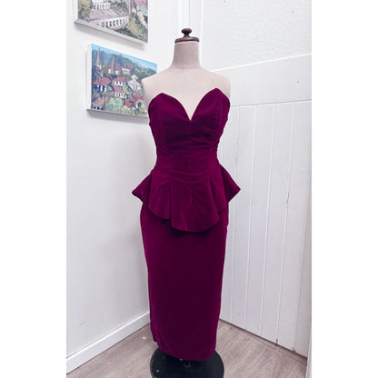 sz S Studibaker Hawk red velvet set