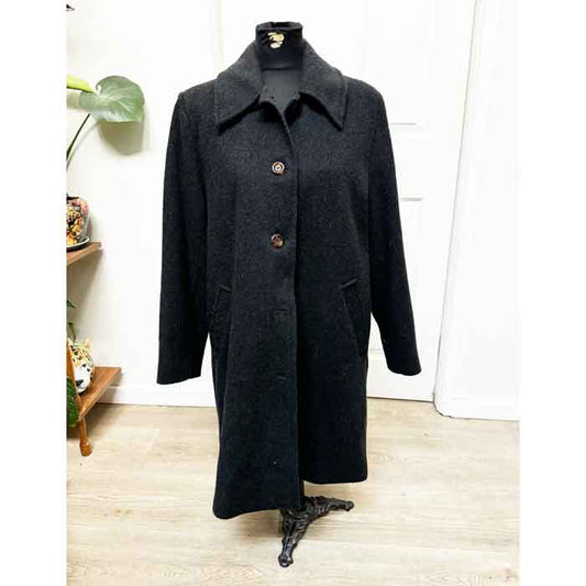 sz 16 wool cashmere overcoat