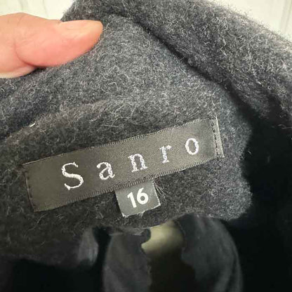 sz 16 wool cashmere overcoat