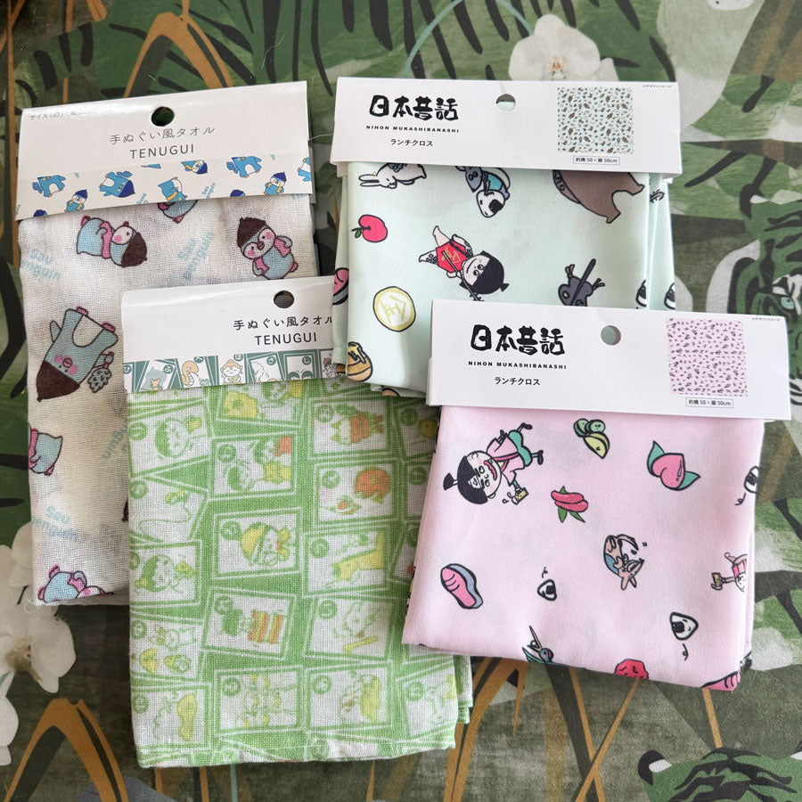 Japanese Tenugui hand towels