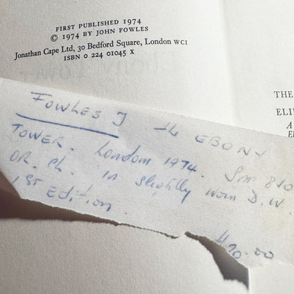 The Ebony Tower 1st edition