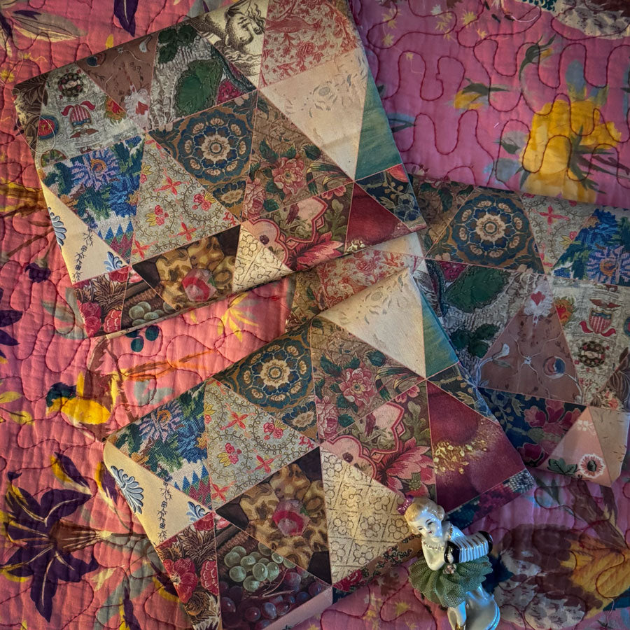 Triangle Quilt Sampler cotton RTS