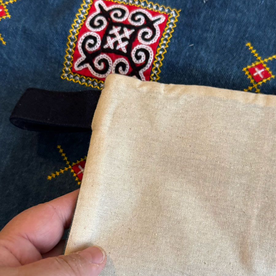 Large tribal wall hanging panel