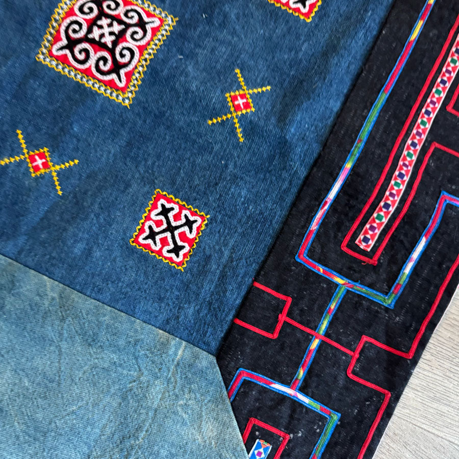 Large tribal wall hanging panel