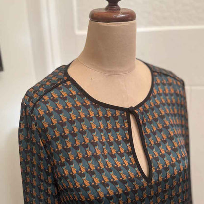 sz M Trucco Mexican blouse