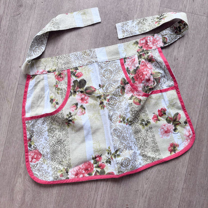 Vintage seersucker apron