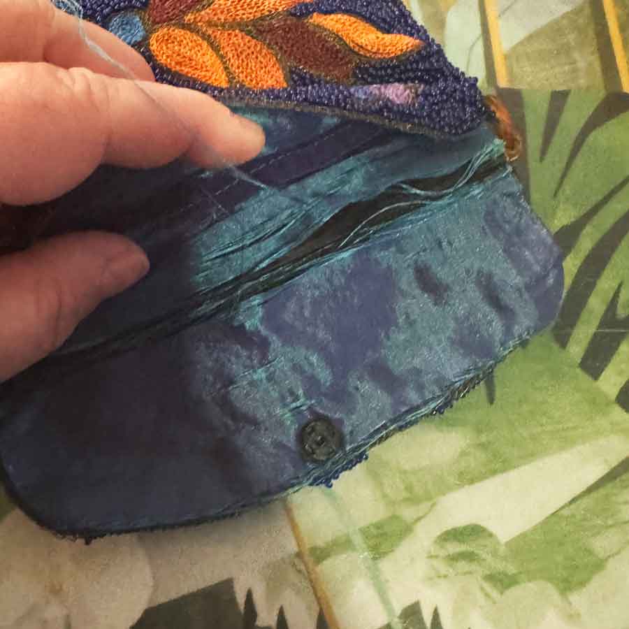 Antique beaded purse