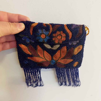Antique beaded purse