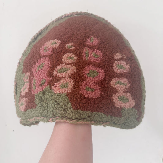 Vintage wool floral cosy