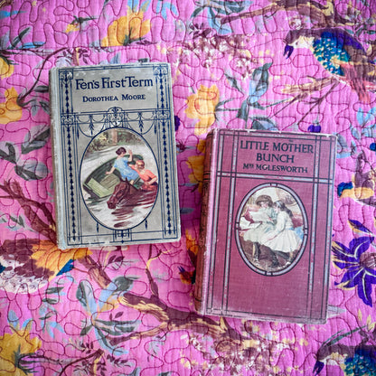 Set 2 vintage girls books