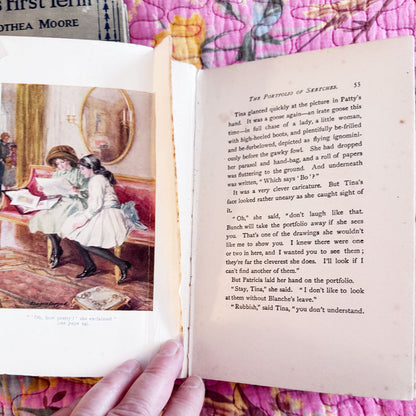 Set 2 vintage girls books