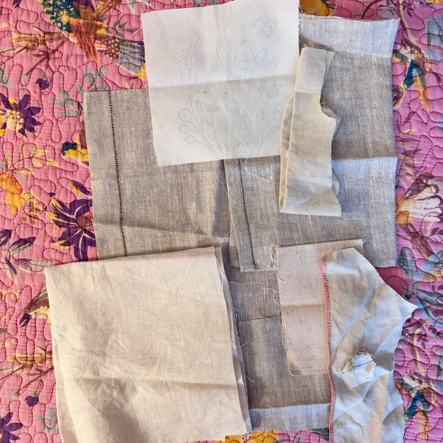 Linen scrap pack