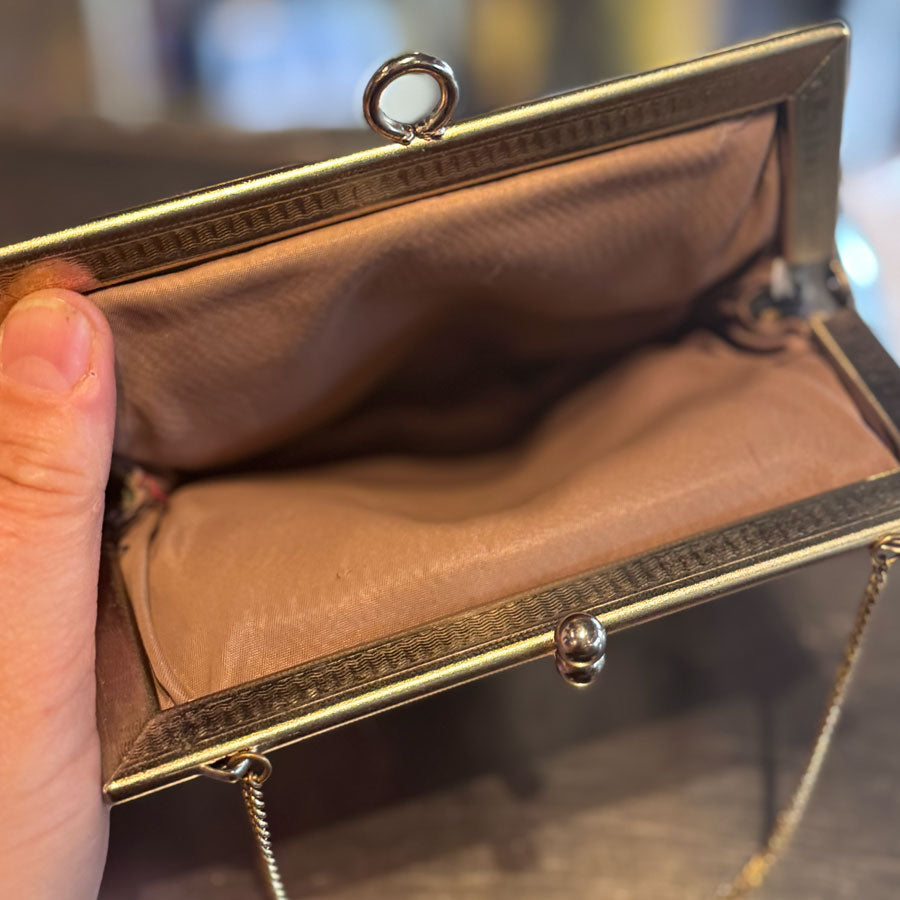 Tapestry evening bag