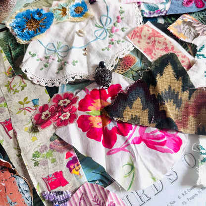 Slow stitch pack Sweet treasures