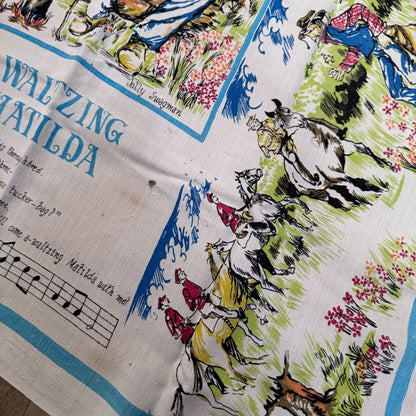 Waltzing Matilda tablecloth