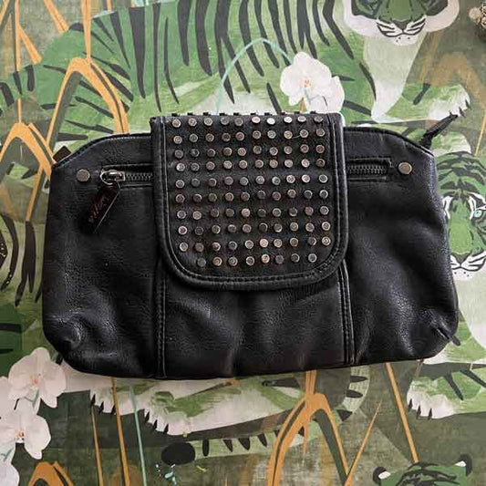 Black Wayne Cooper clutch purse 4678