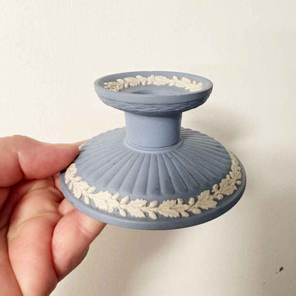 Wedgwood Jasper candlestick holder