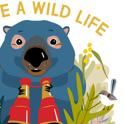 Watching Wildlife kids t shirt